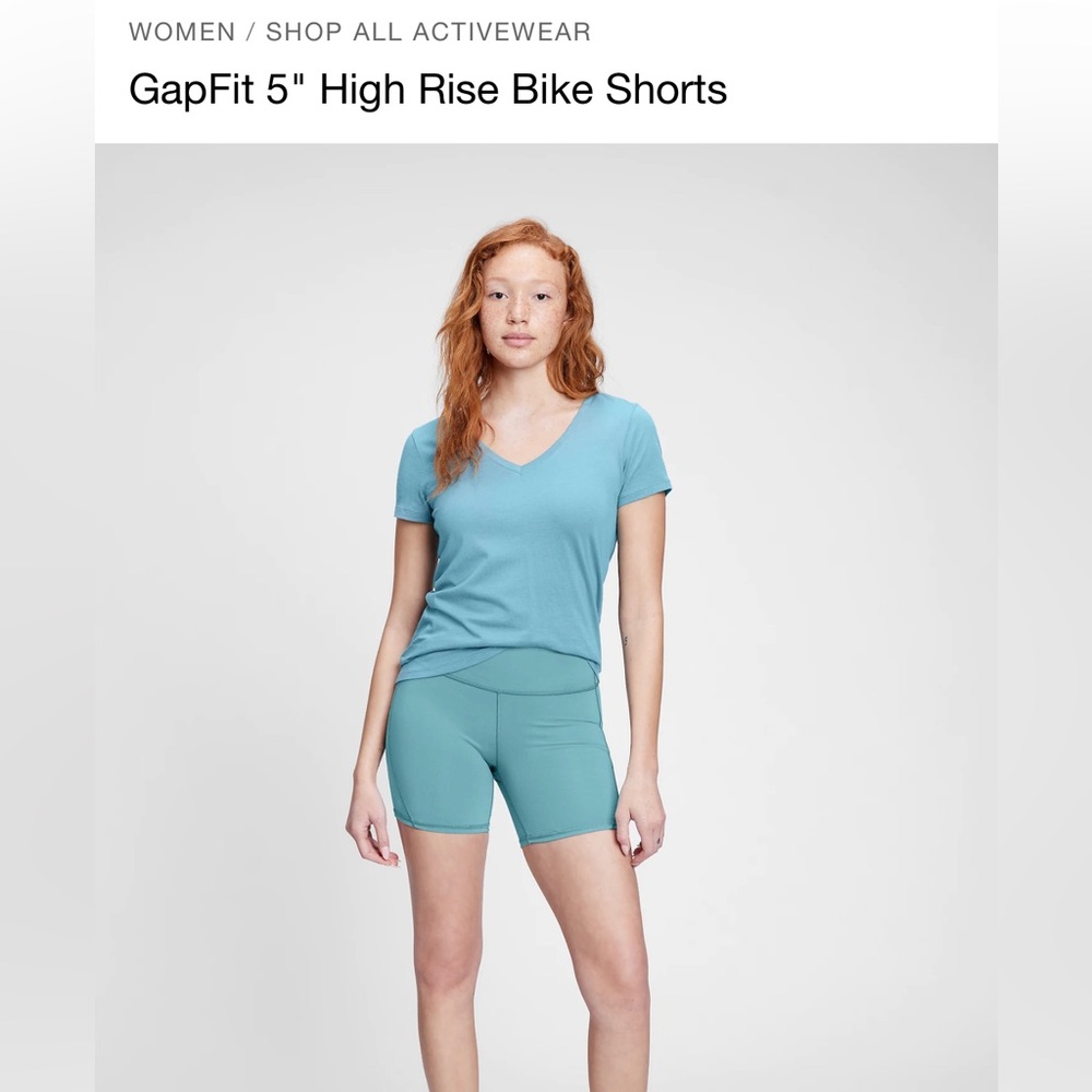 NWT Hot Pink GAPFit Biker Shorts